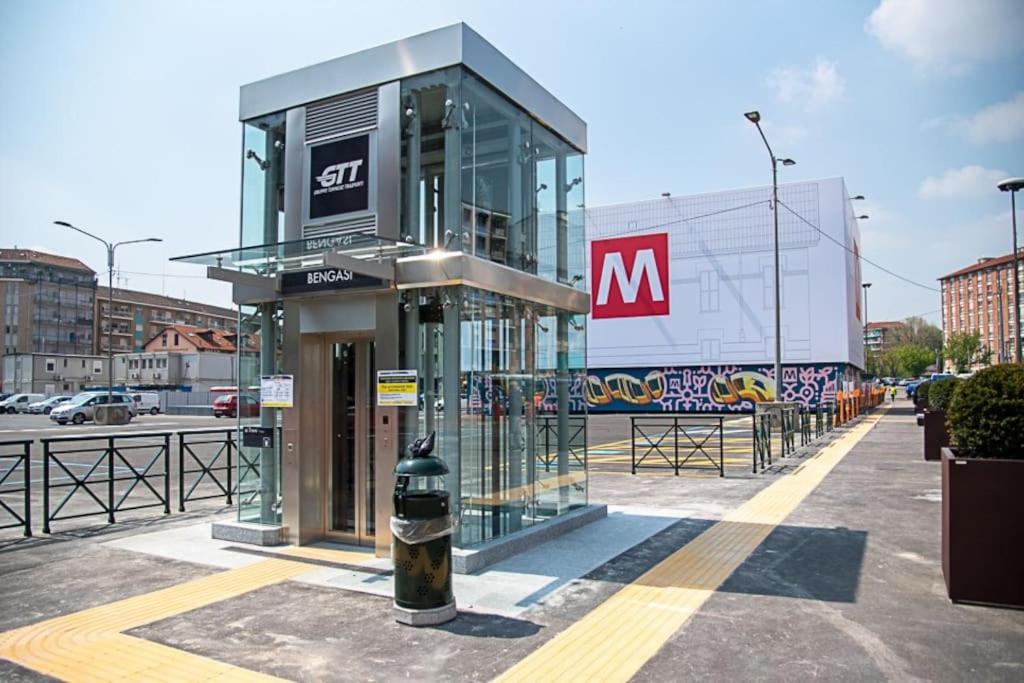 *Luxus393* Metro A 50M, Lingotto Fiere, Ospedali Apartman Torino Kültér fotó